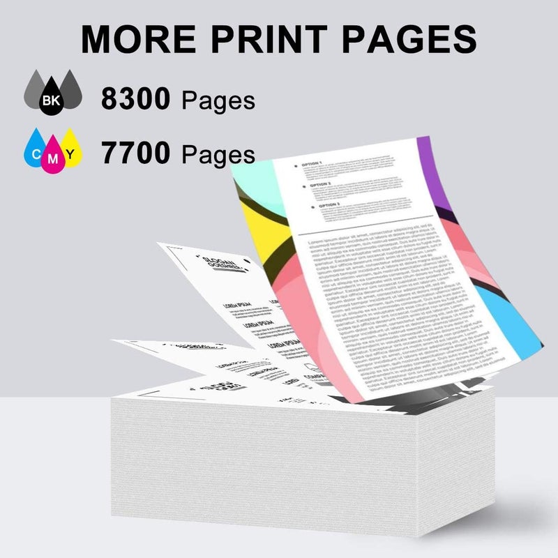 Printers Jack Compatible Canon GI-20 GI20 Refill Ink Bottles Kit for Canon PIXMA G5020 G6020 G7020 MegaTank Printers - Image 5